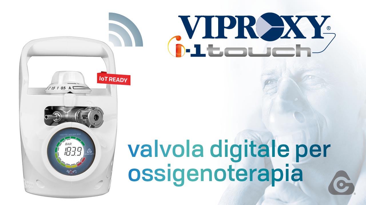 Viproxy® 1Touch - valvola integrata per ossigenoterapia